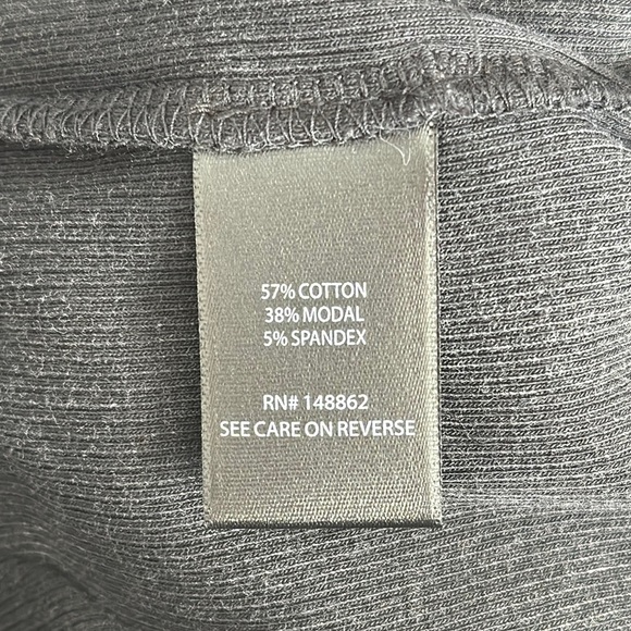 Torrid Black Cotton Modal Rib High Neck Muscle Tank Top - Picture 8 of 12